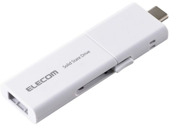 エレコム 外付SSD 1TB Type-C & A ホワイト ESD-EWB1000GWHR エレコム 外付SSD 1TB Type-C & A ホワイト ESD-EWB1000GWHR