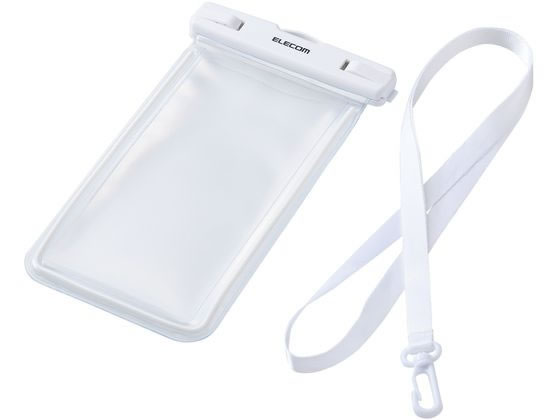 エレコム 防水スマホケース 防水ポーチ 蓄光 ホワイト P-WPSL05WH エレコム 防水スマホケース 防水ポーチ 蓄光 ホワイト P-WPSL05WH