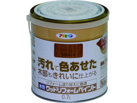 アサヒペン 水性ウッドリフォームペイント 0.7L ライトオーク