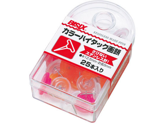 ミツヤ カラーハイタック画鋲 フルーツ 25本×5 BX1-6-F