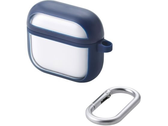 エレコム AirPods 4 耐衝撃ケース ネイビー AVA-AP06TSLFCNV エレコム AirPods 4 耐衝撃ケース ネイビー AVA-AP06TSLFCNV
