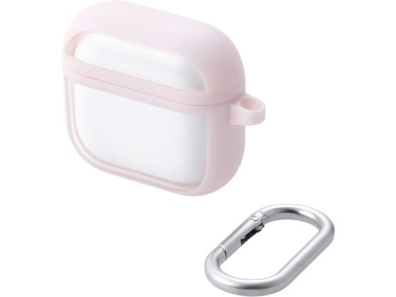 エレコム AirPods 4 耐衝撃ケース ピンク AVA-AP06TSLFCPN エレコム AirPods 4 耐衝撃ケース ピンク AVA-AP06TSLFCPN
