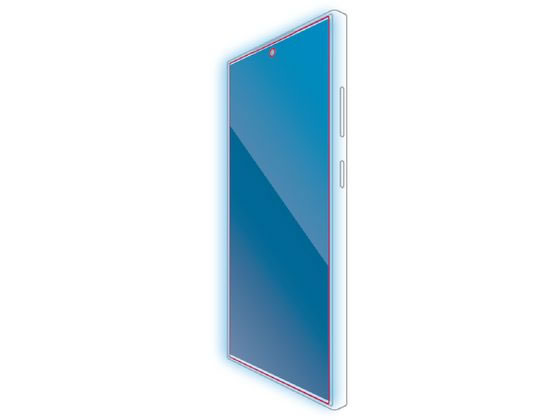 エレコム Galaxy S24 Ultra ガラスフィルム BLカット PM-G242FLGGBL