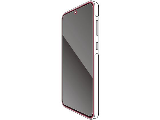 エレコム Galaxy A55 5G ガラスフィルム 高透明 黒 PM-G243FLGF エレコム Galaxy A55 5G ガラスフィルム 高透明 黒 PM-G243FLGF