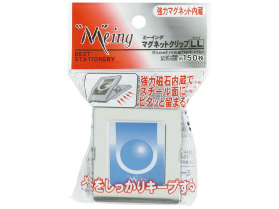 ミツヤ ミーイング マグネットクリップ 特大 6個 ME-SMC-LL