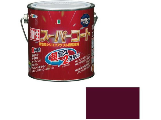 アサヒペン 油性スーパーコート 0.7L ブラウン