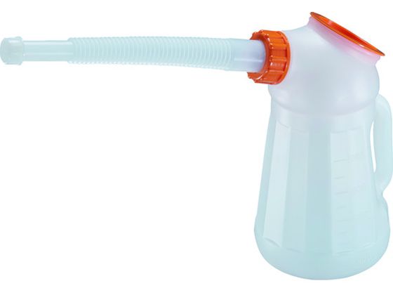 TRUSCO オイルジョッキ ピノッキオ1L ノズル・本体蓋付 網付 PN-1 TRUSCO オイルジョッキ ピノッキオ1L ノズル・本体蓋付 網付 PN-1
