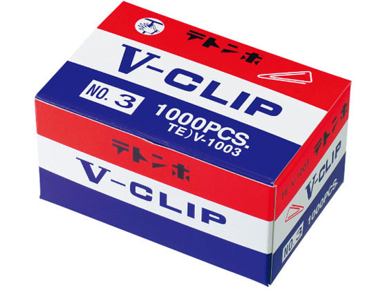 ミツヤ TE)Vクリップ 22mm 1000本×10 TE)V-1003