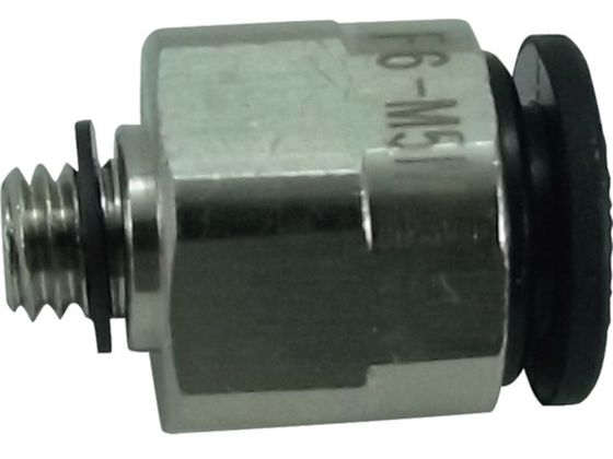 チヨダ ファイブメイルコネクタ 6mm・M5×0.8 F6-M5M チヨダ ファイブメイルコネクタ 6mm・M5×0.8 F6-M5M