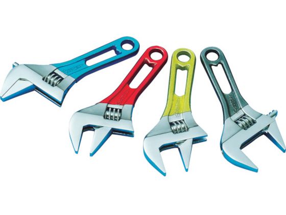 スーパー ワイドモンキレンチショートタイプ(レッド)口開き:0〜36 MWM36SR スーパー ワイドモンキレンチショートタイプ(レッド)口開き:0〜36 MWM36SR