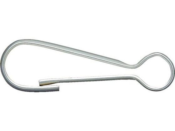 ニッサチェイン ニッケル甲丸スナップ(37mm×10個入り) TKS-106