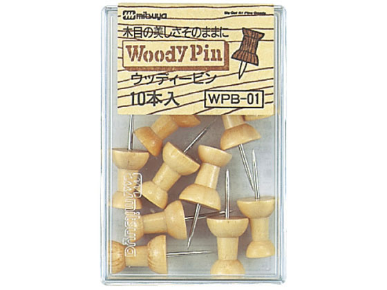 ミツヤ ウッディーピンボンゴ 10mm 10本×20 WPB-01