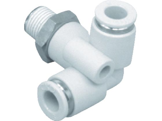CKD ニュージョイント テトラ形タイプ 適合チューブ外径:12mm 接続口径R1/4 GWTR12-8 CKD ニュージョイント テトラ形タイプ 適合チューブ外径:12mm 接続口径R1/4 GWTR12-8