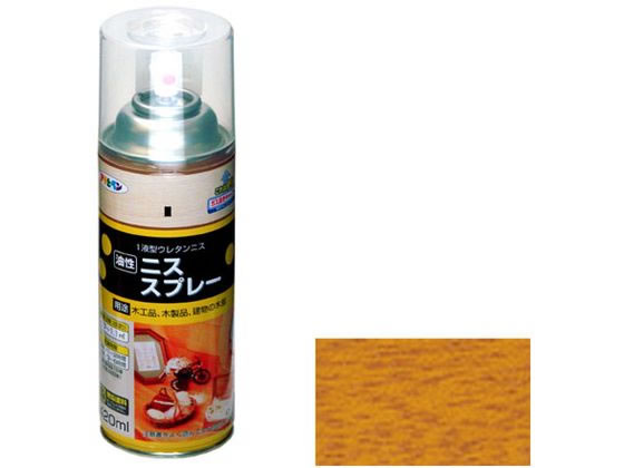 アサヒペン ニススプレー 420ml ライトオーク