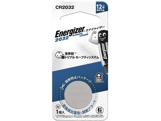 エナジャイザー リチウムコイン電池CR2032 1個パック CR2032J1P エナジャイザー リチウムコイン電池CR2032 1個パック CR2032J1P