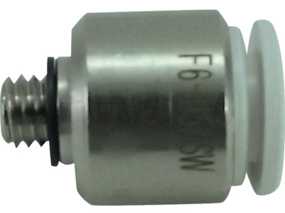 チヨダ ファイブ六角穴付メイルコネクター W(白)6mm・M5×0.8 F6-M5MSW チヨダ ファイブ六角穴付メイルコネクター W(白)6mm・M5×0.8 F6-M5MSW