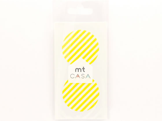 カモ井 mt CASA seal ストライプ・レモン MTCDS023