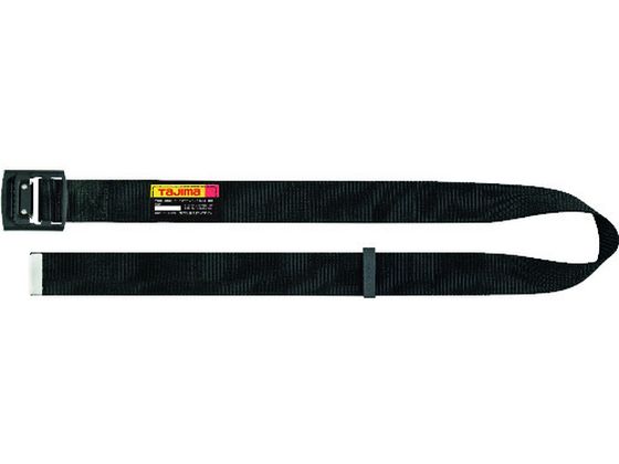 タジマ 胴ベルト アルミワンフィンガー黒バックル Lサイズ BABL145-BK