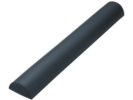 TRUSCO 安心クッション 半円型 1本入り ライトグレー TAC-42