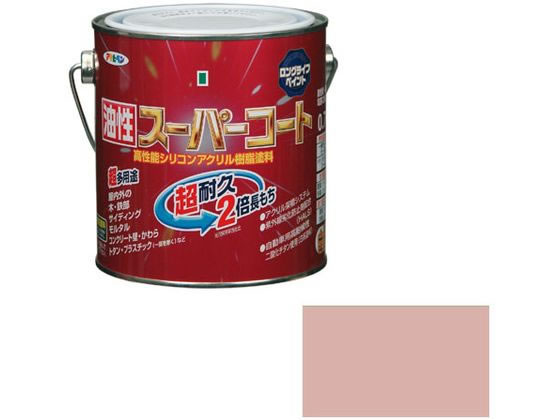 アサヒペン 油性スーパーコート 0.7L シャドーピンク