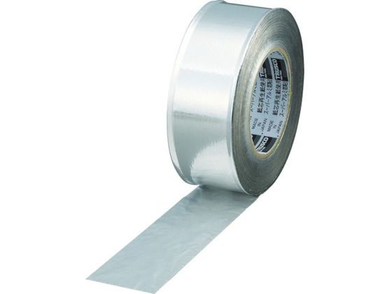 TRUSCO スーパーアルミ箔粘着テープ 100mm×50m ツヤあり