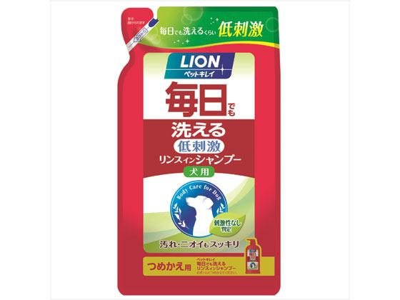 LION 毎日でも洗える リンスインシャンプー 愛犬用 替用 LION 毎日でも洗える リンスインシャンプー 愛犬用 替用