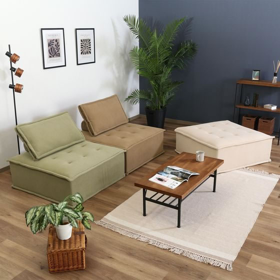 不二貿易 MY STYLEソファー カフェオレ 210-4 86904が27,159円 通販