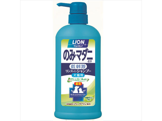 LION のみとり リンスインシャンプー グリーンフローラルの香り ポンプ LION のみとり リンスインシャンプー グリーンフローラルの香り ポンプ