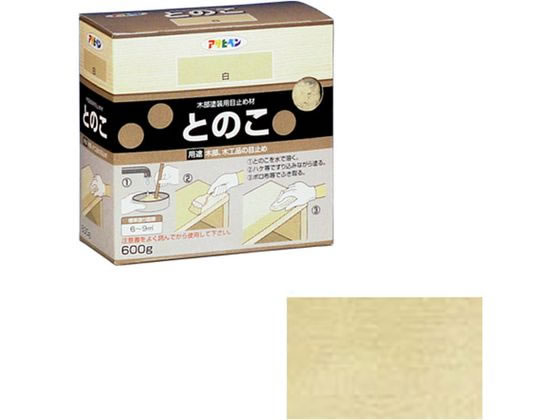 アサヒペン とのこ 600G 白