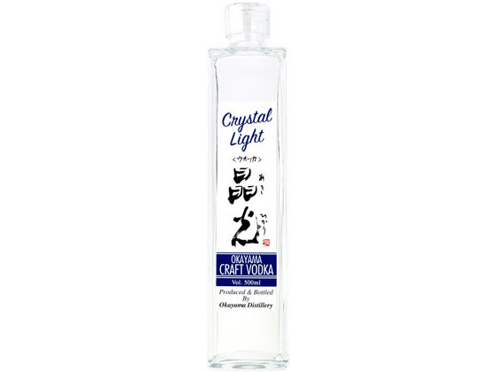 岡山 宮下酒造 クラフトウォッカ 晶光 40度 500ml