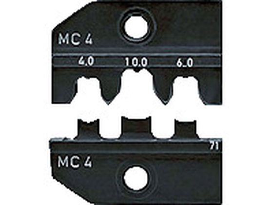 KNIPEX 9749-71 クリンピングダイス MC4用 9749-71 KNIPEX 9749-71 クリンピングダイス MC4用 9749-71