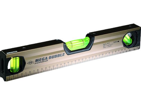 ●型番：L-777 380MM●入数：1本●長さ（mm）：380 ●高さ（mm）：60 ●厚さ（mm）：28 ●色：ブロンズ ●本体色：ブロンズ ●気泡管色：黄緑 ●サイドプロテクター：端面カバー ●