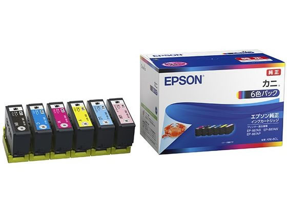 エプソン インクカートリッジ カニ 6色パック KNI-6CL エプソン インクカートリッジ カニ 6色パック KNI-6CL