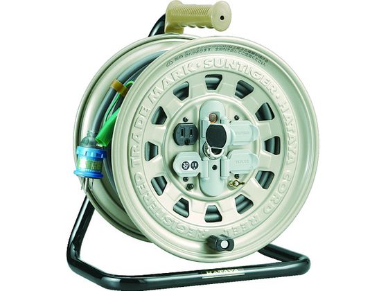 ハタヤ サンタイガーリール 単相100Vアース付 30m GT-301KX ハタヤ サンタイガーリール 単相100Vアース付 30m GT-301KX