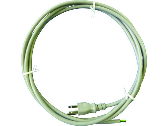 川崎電線 プラグ付電源用コード 3m 灰 KP300-VCTF0.75X3C-3M-GY 川崎電線 プラグ付電源用コード 3m 灰 KP300-VCTF0.75X3C-3M-GY