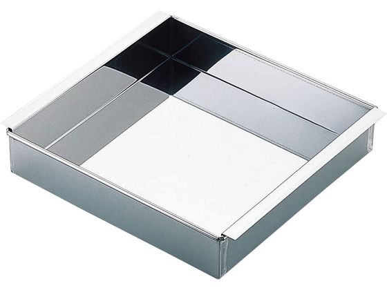 エムテートリマツ 18-0 玉子豆腐器 関東型 27×27cm エムテートリマツ 18-0 玉子豆腐器 関東型 27×27cm