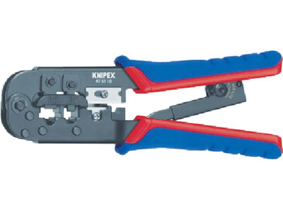 KNIPEX プラグ用圧着ペンチ 190mm 9751-10 KNIPEX プラグ用圧着ペンチ 190mm 9751-10