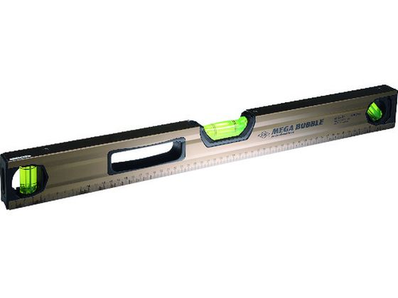 ●型番：L-777 600MM●入数：1本●長さ（mm）：600 ●高さ（mm）：60 ●厚さ（mm）：28 ●色：ブロンズ ●本体色：ブロンズ ●気泡管色：黄緑 ●サイドプロテクター：端面カバー ●