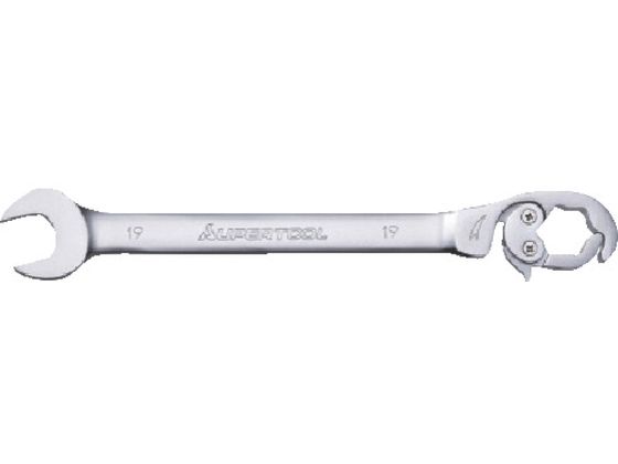 スーパー オープンラチェットレンチ(ストレートタイプ)L:333mm 呼び:24 RCW24 スーパー オープンラチェットレンチ(ストレートタイプ)L:333mm 呼び:24 RCW24