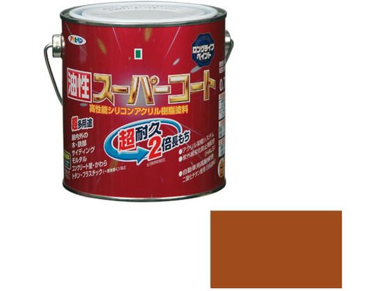 アサヒペン 油性スーパーコート 0.7L カーキー