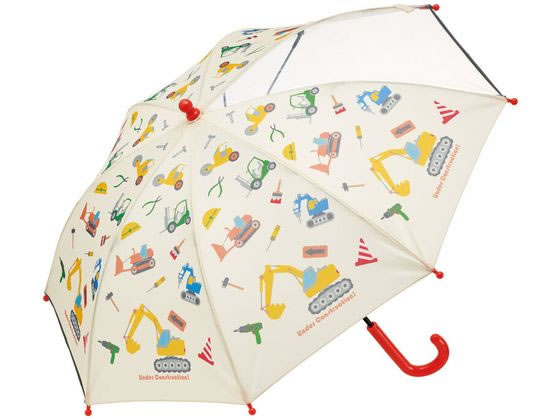 スケーター 子ども用傘 45cm はたらくクルマ UB45 スケーター 子ども用傘 45cm はたらくクルマ UB45