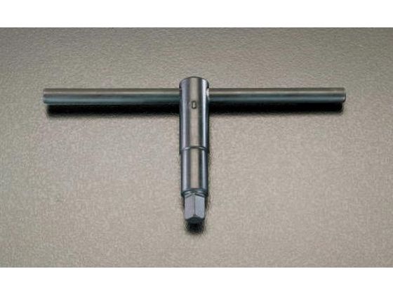エスコ 四角チャックキーT型ハンドル 22mm EA613AP-22 エスコ 四角チャックキーT型ハンドル 22mm EA613AP-22