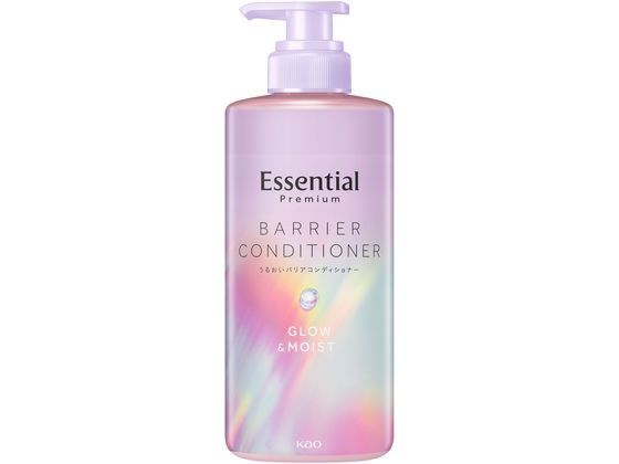 KAO エッセンシャル プレミアム バリアコンディショナー モイスト ポンプ 450mL