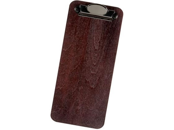 シンビ 木製 会計クリップ AC-5N ブラウン 100×225