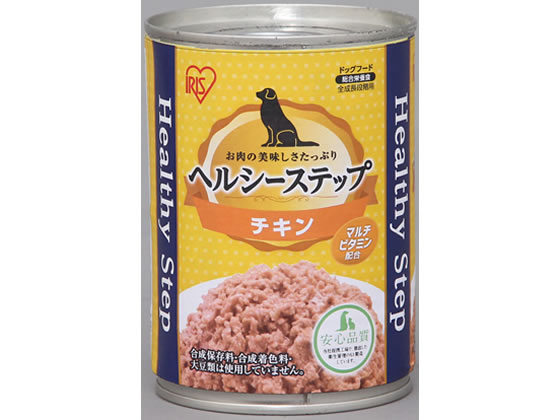 アイリスオーヤマ ヘルシーステップ チキン 1缶 375g P-HLC-C