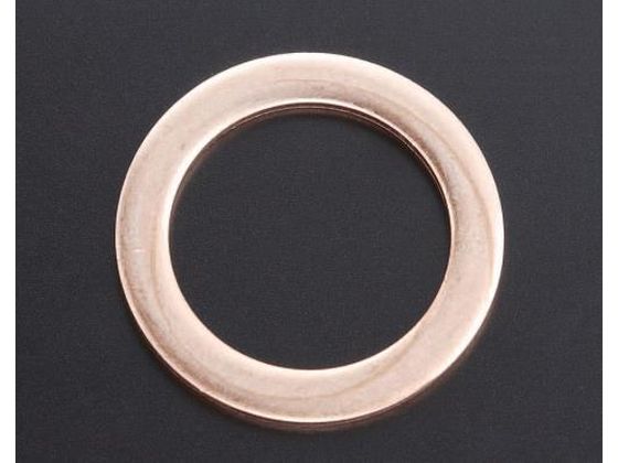 エスコ 銅パッキン 10個 30×36×2.0mm EA949YT-30