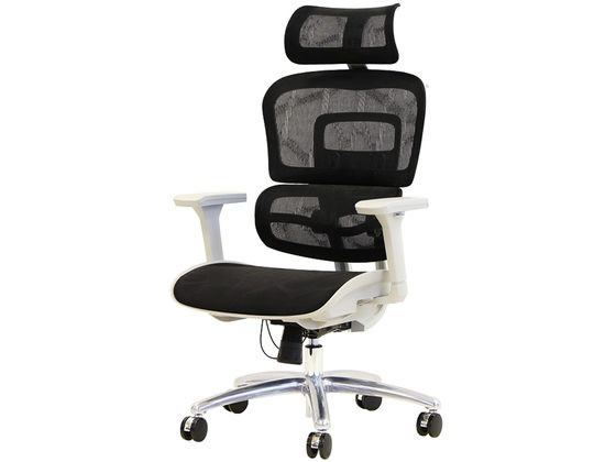 Netforce ダイナミクスProチェア ヘッドレスト付 ブラック DP-1H-FW-BK Netforce ダイナミクスProチェア ヘッドレスト付 ブラック DP-1H-FW-BK