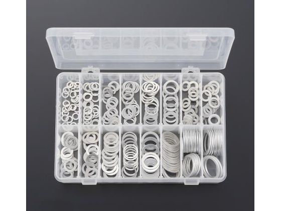 エスコ アルミパッキンセット 16サイズ 6.0-26.0mm EA949YW