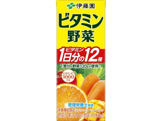 伊藤園 ビタミン野菜 200ml 伊藤園 ビタミン野菜 200ml