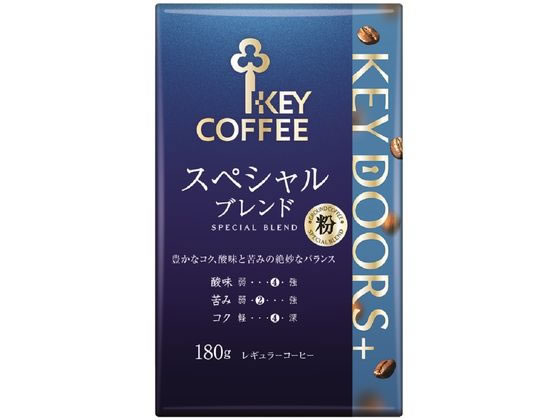 キーコーヒー KEY DOORS+ スペシャルブレンド VP 粉 180g キーコーヒー KEY DOORS+ スペシャルブレンド VP 粉 180g